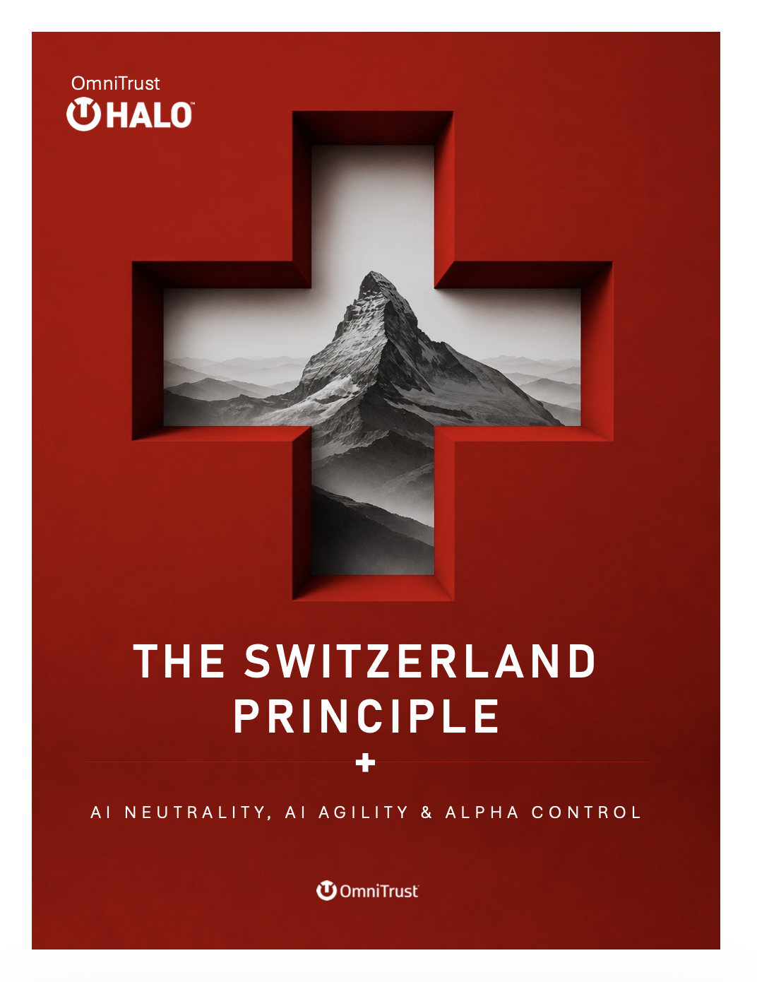 El Principio de Suiza: control de la IA empresarial | OmniTrust